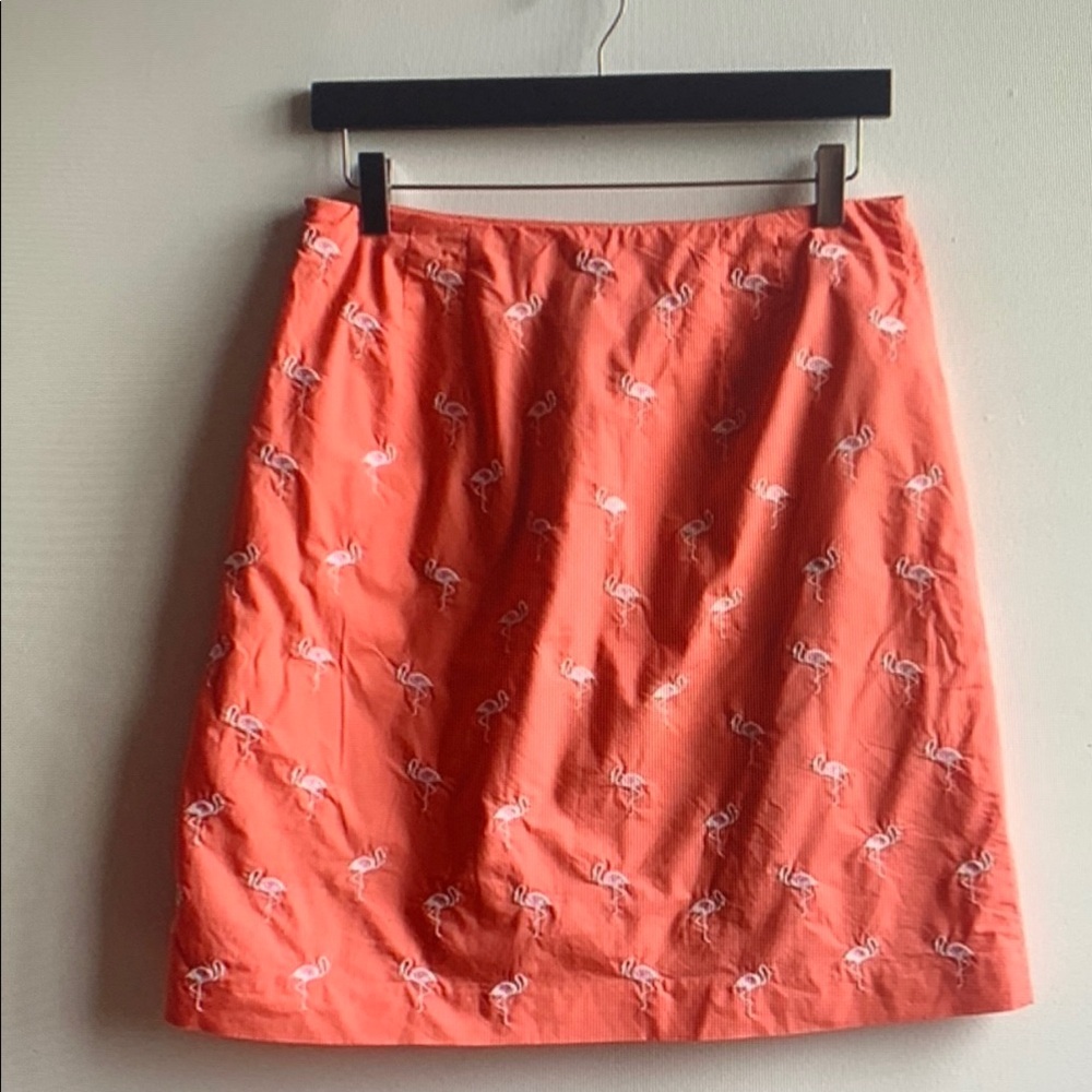 Coral Embroidered Women's Skirt